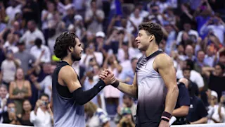 Petenis jagoan AS Frances Tiafoe dan Ben Shelton. Foto ; Ist