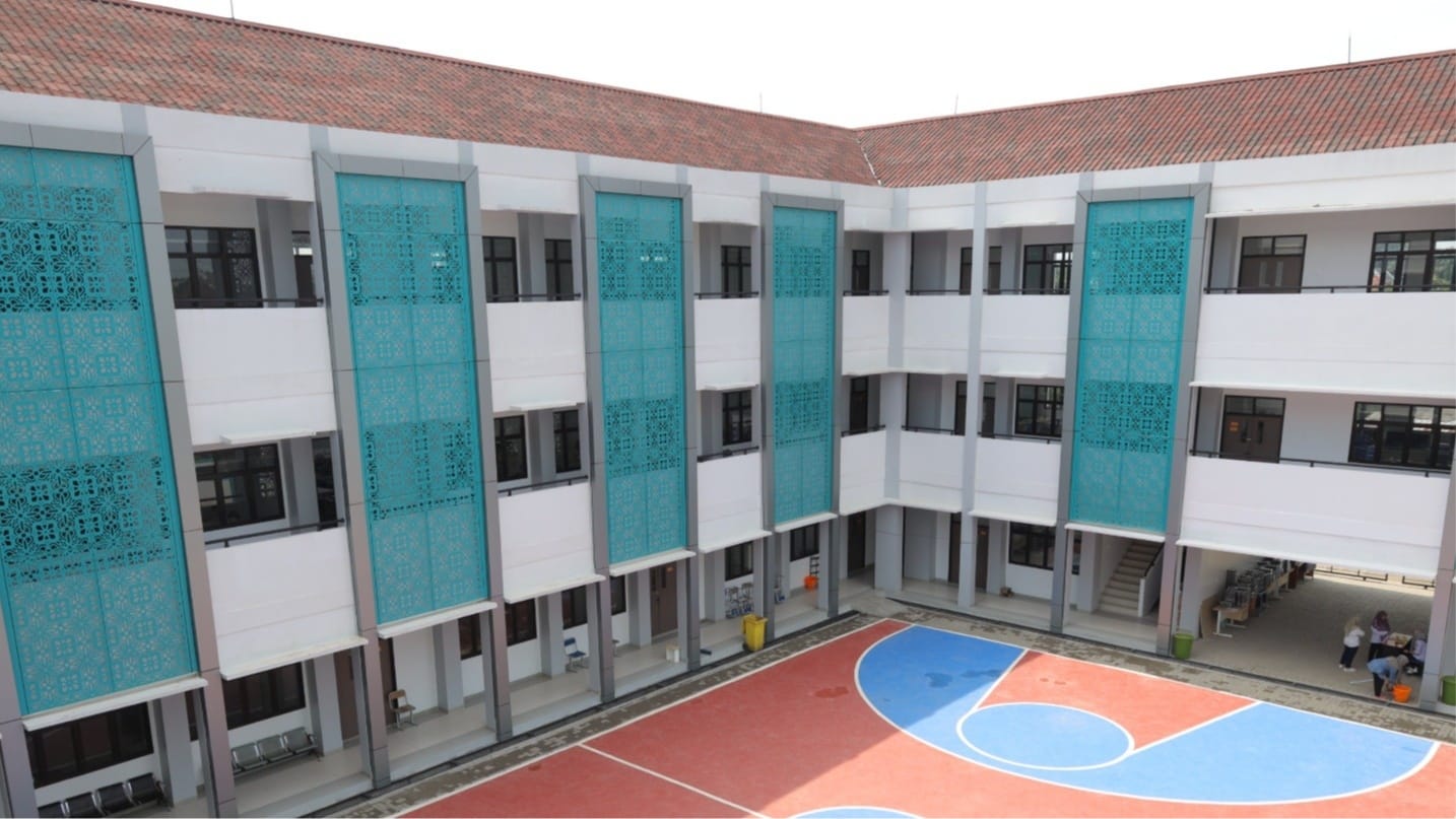 SEKOLAH. Sekolah di Tangsel kembali terapkan Pembelajaran Tatap Muka.