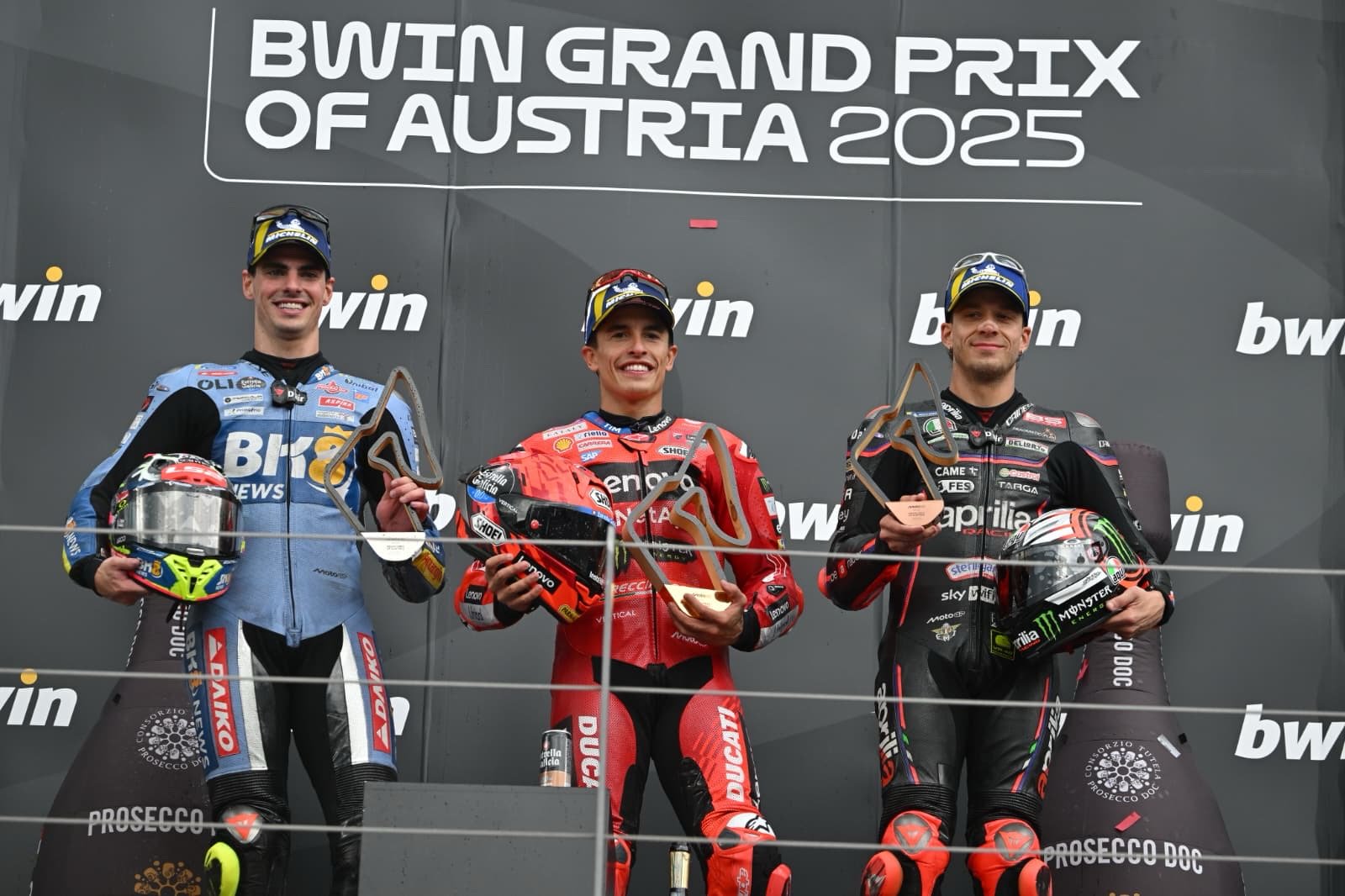 Hasil juara Grand Prix Of Austria 2025. Foto : Ist