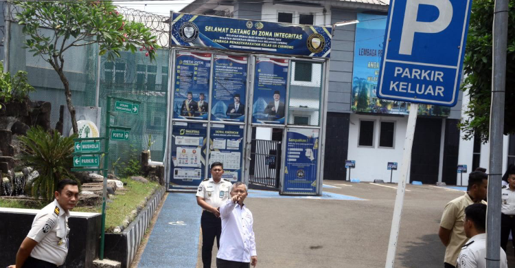 Lapas Kelas IIA Cibinong, Kabupaten Bogor. Foto : Ist