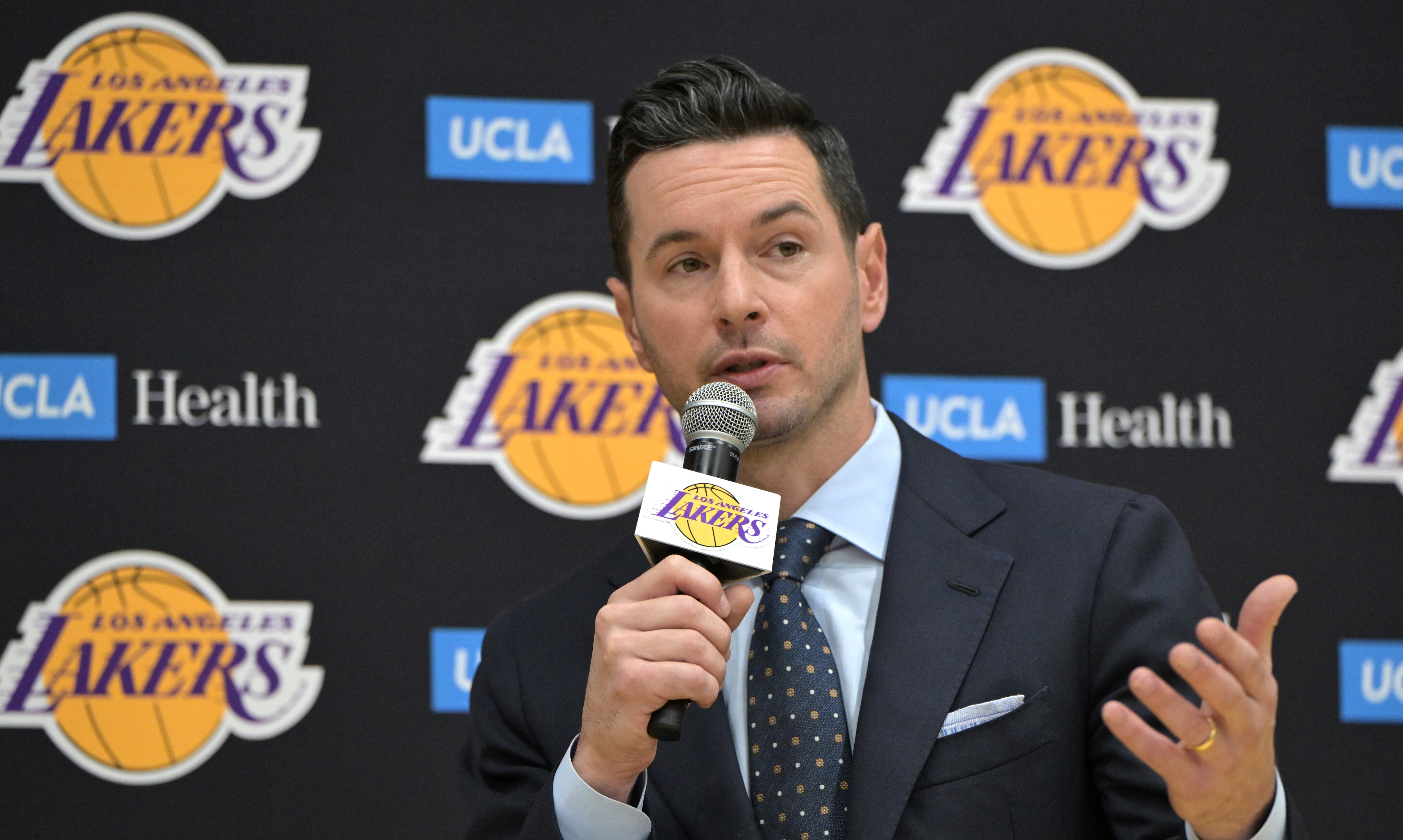 Pelatih LA Lakers JJ Redick. Foto : Ist