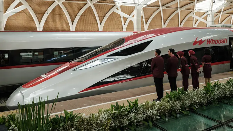 Kereta cepat Whoosh. Foto : Ist
