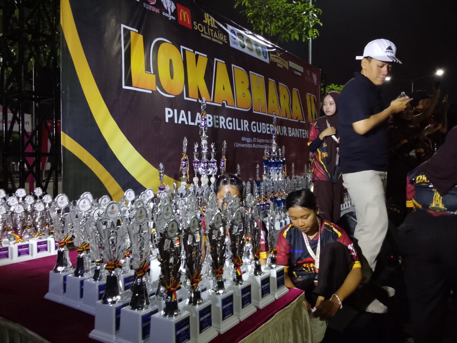 Lomba Ketangkasan Baris-Berbaris (Lokabara) 2 Piala Bergilir Gubernur Banten. Foto : Gio MG