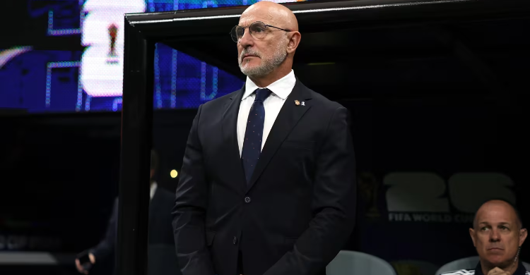 Pelatih Timnas Spanyol Luis de la Fuente. Foto : Ist