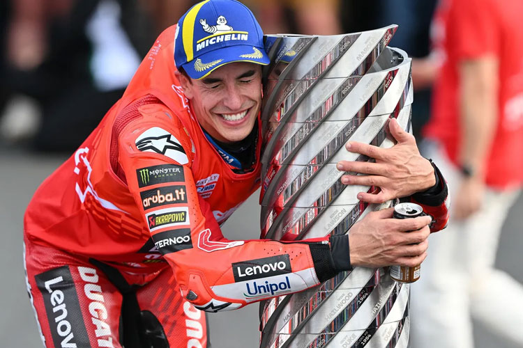 Pembalap tim Ducati Marc Marquez. Foto : Ist