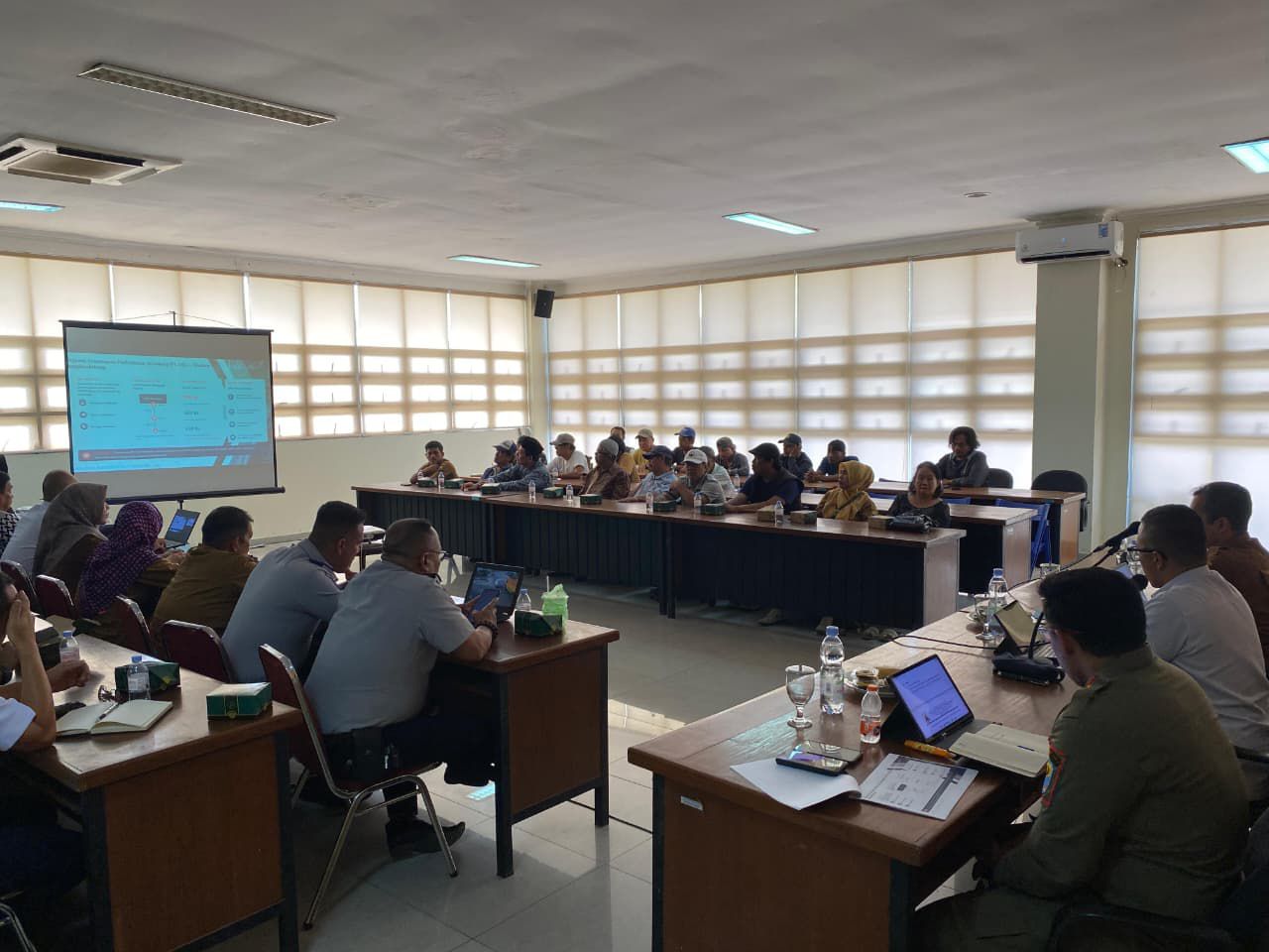 Suasana rapat persiapan penutupan JPL 183, di Setda Lebak, Kamis (3/9/2026).(Istimewa)