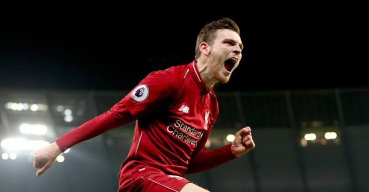 Andrew Robertsonb kini berseragam Tottenham Hotspur. Foto : Ist