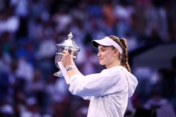 Elena Rybakina tampil sebagai juara US Open 2026. Foto : Ist