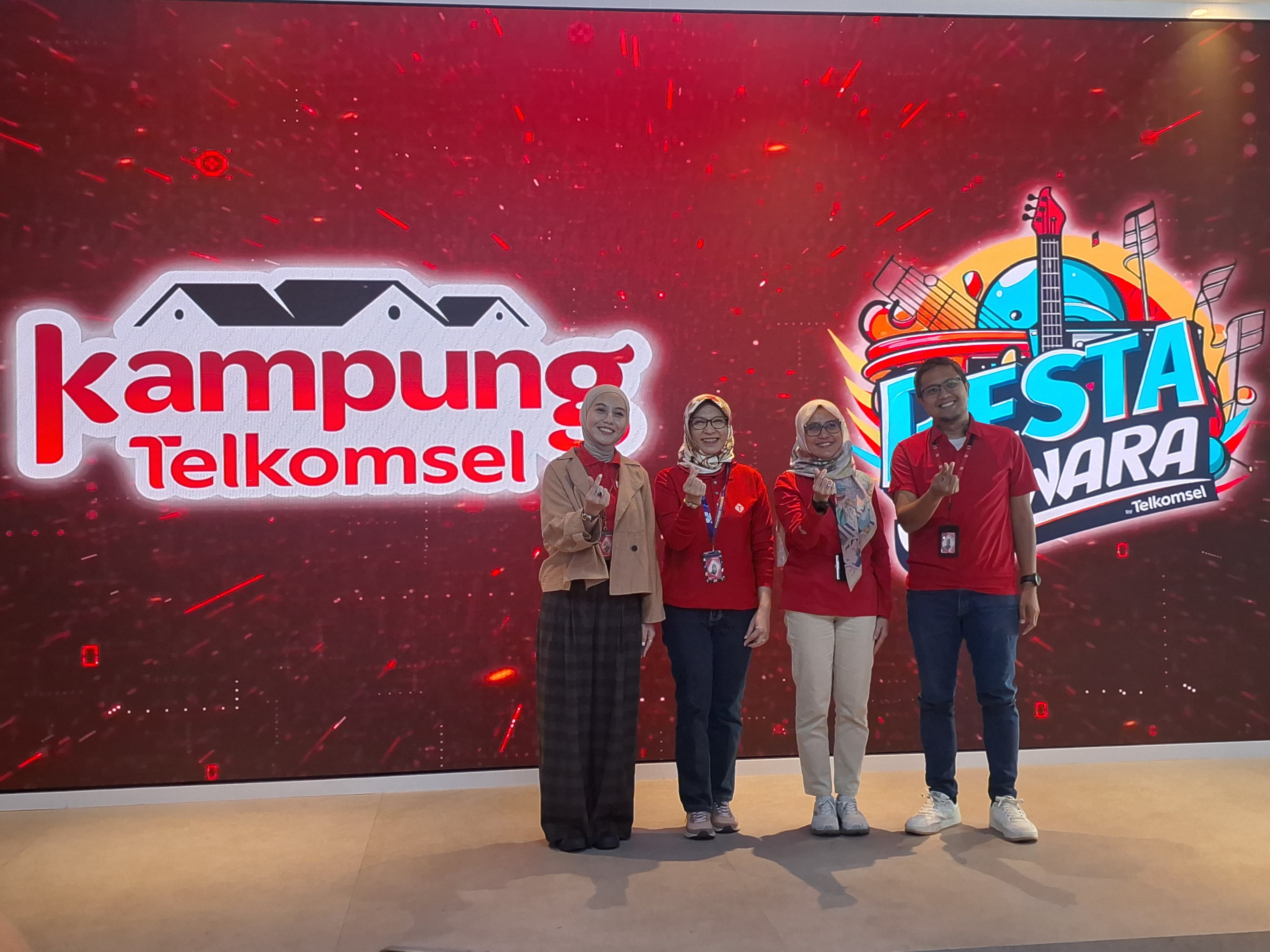 Kampung Telkomsel.(Istimewa)