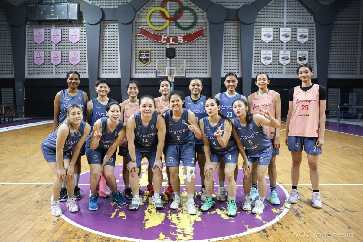Tim basket putri Indonesia untuk Asian Games 2026. Foto : Ist