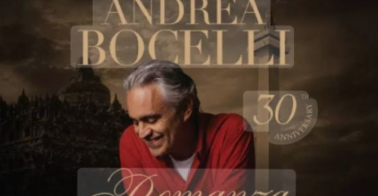 Andrea Bocelli siap menguncang Indonesia. Foto : Ist