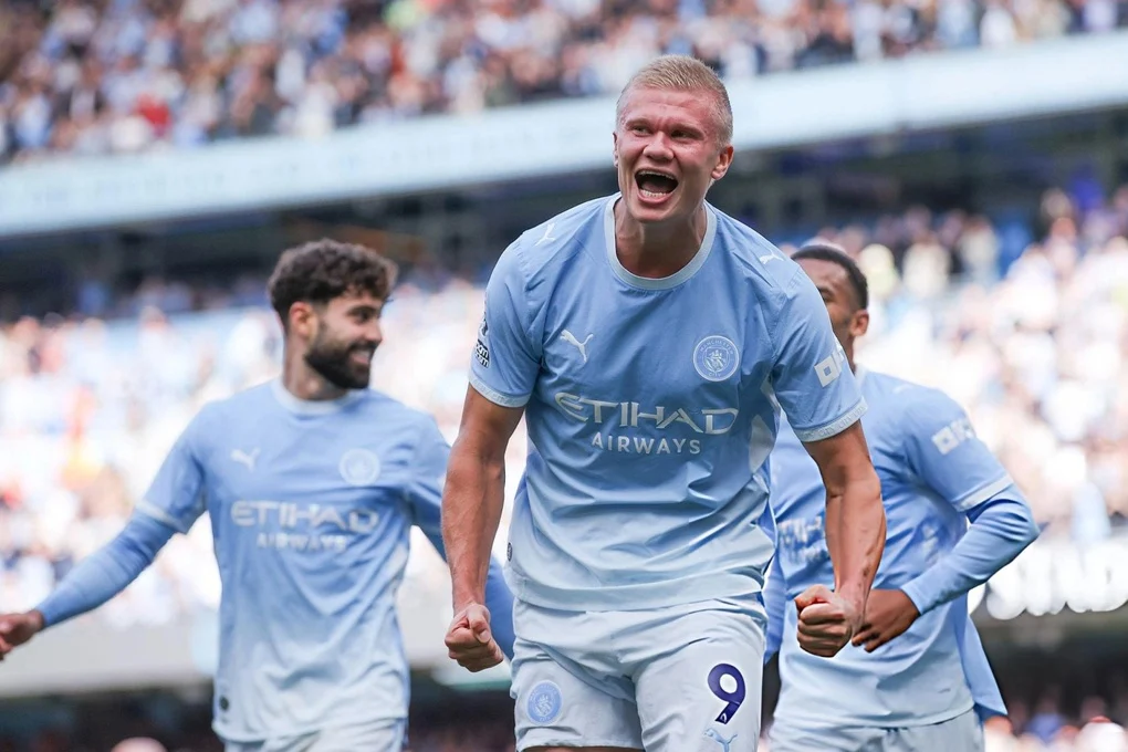 Bomber Man City Erling Haaland. Foto : Ist