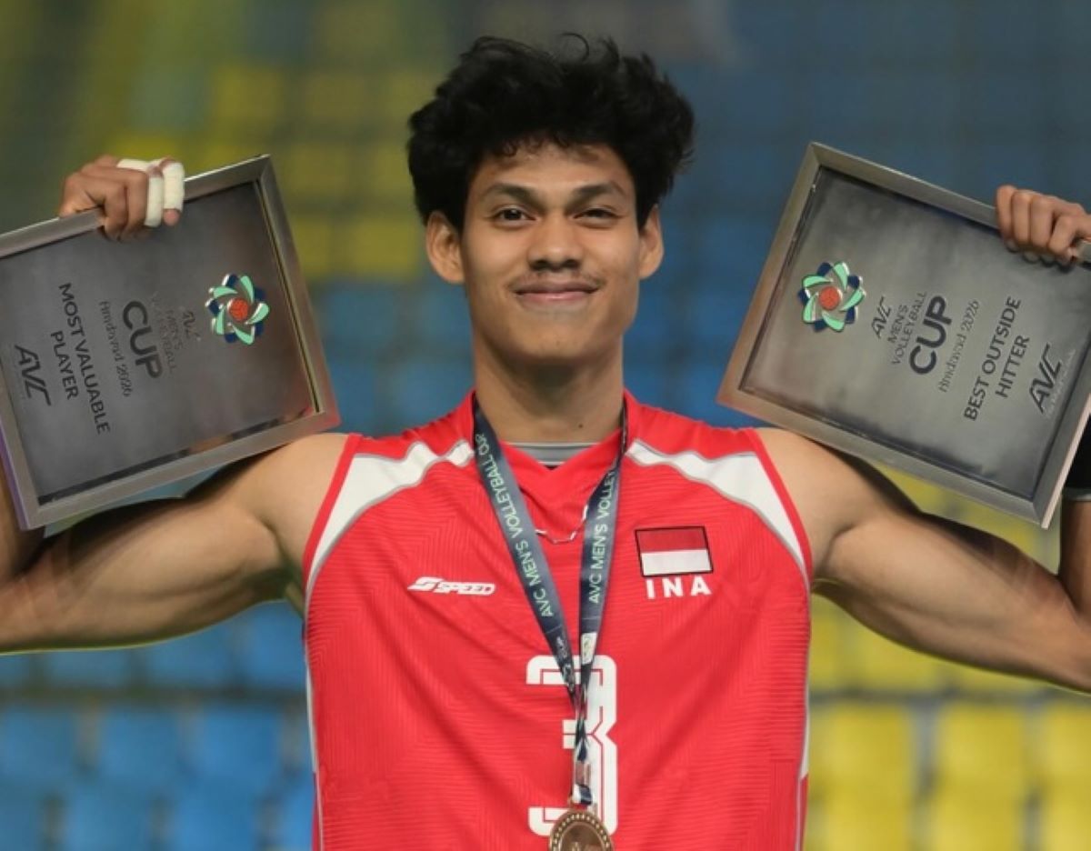 Boy Arnez Arabi akan bermain voli di Liga Vietnam. Foto : Ist