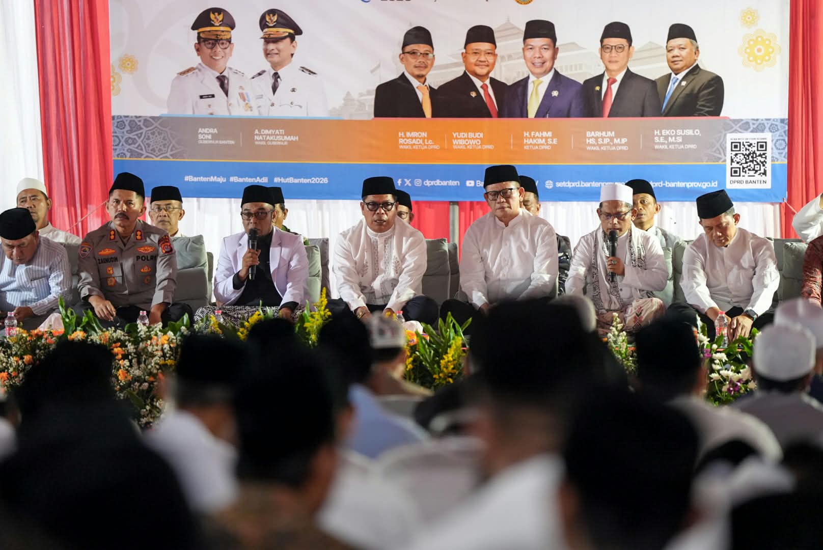 DPRD Provinsi Banten menggelar istigasah dalam rangka memperingati Hari Ulang Tahun (HUT) ke-26 Provinsi Banten, Kamis (1/10/2026).(Istimewa)