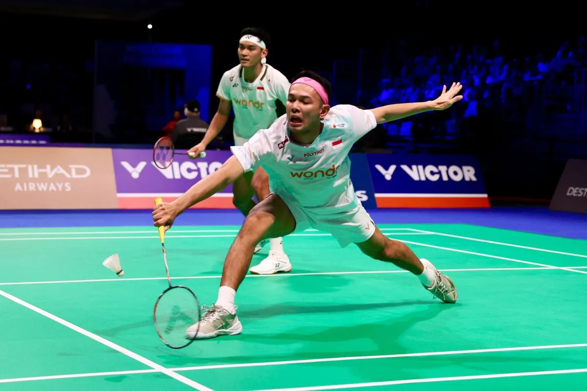 Ganda putra Indonesia Fajar/Fikri. Foto : Ist