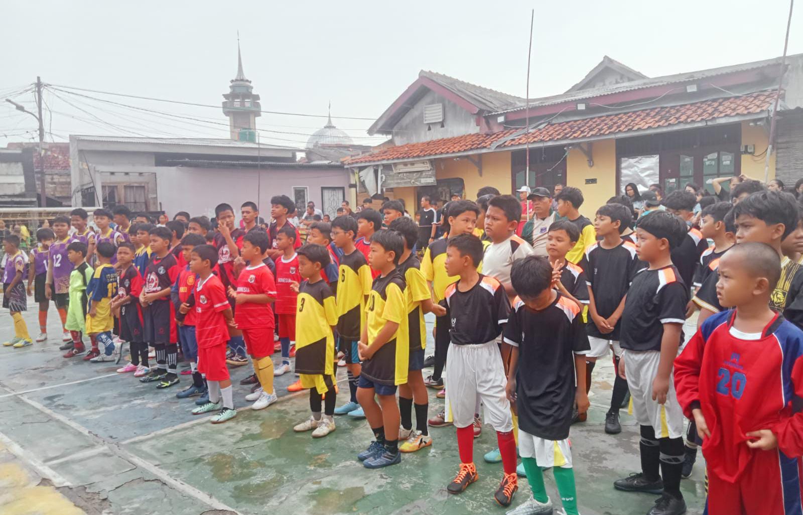 Turnamen futsal antar RT/RW Ciputat. Foto : Silmi MG