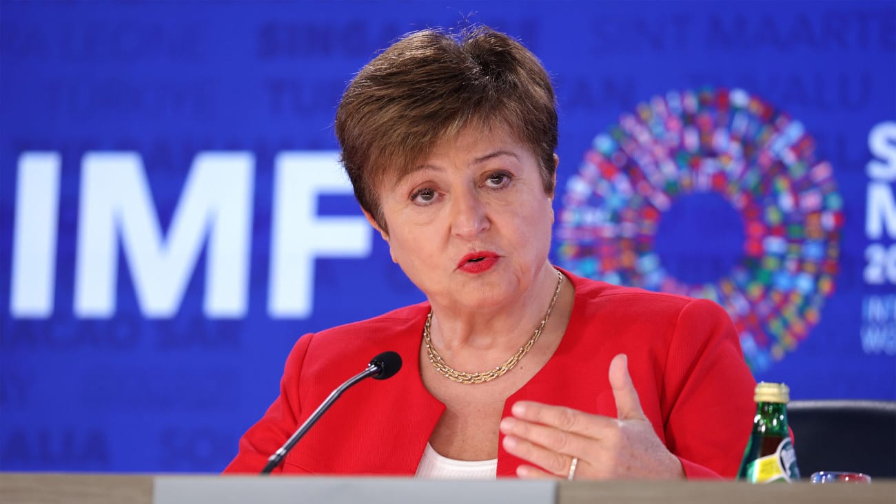 Kristalina Goergiva Pimpinan IMF. Foto : Ist