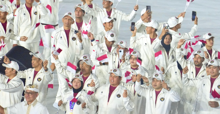 Kontingen Indonesia. Foto : Ist