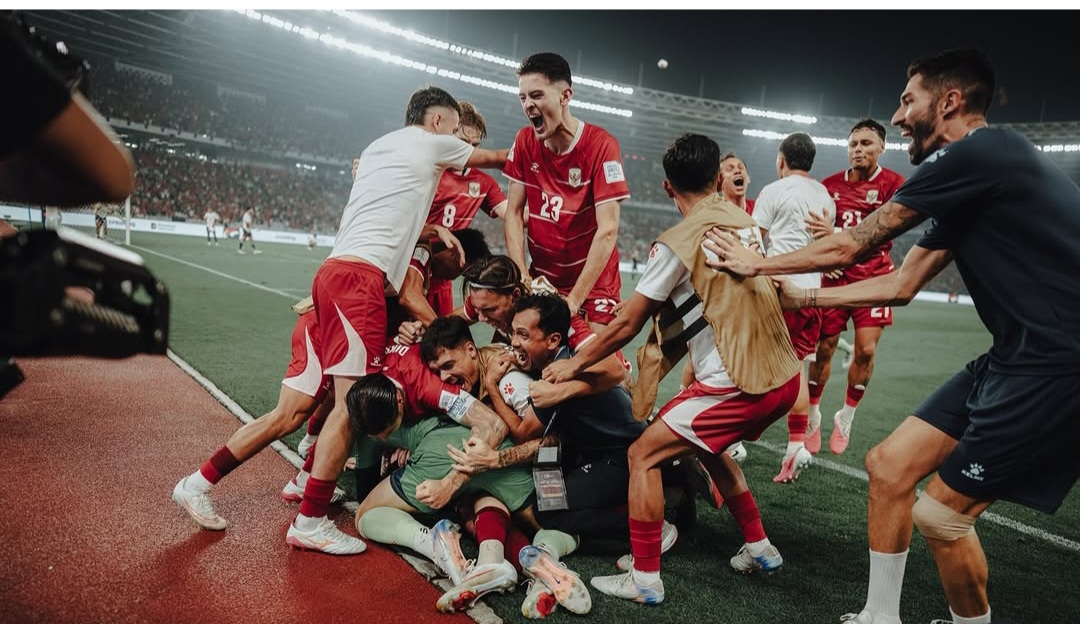 Selebrasi skuad asuhan John Herdman usai menang dramatis 9-2 dari Bangladesh. Foto : Ist