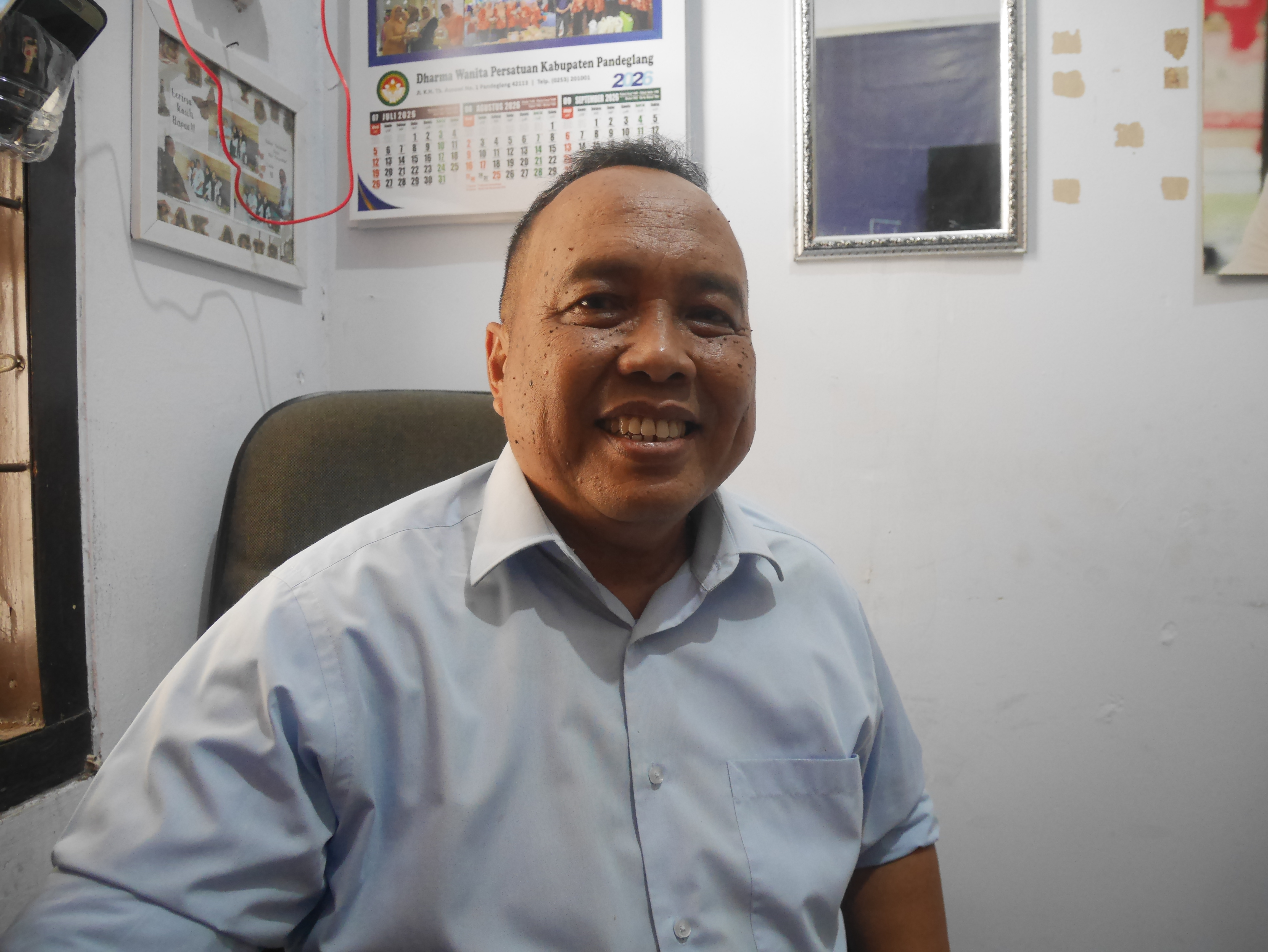 Inspektur Pembantu (Irban) Wilayah III Inspektorat Kabupaten Pandeglang, Agus Riyanto.(Ari Supriadi-tangselpos.id)