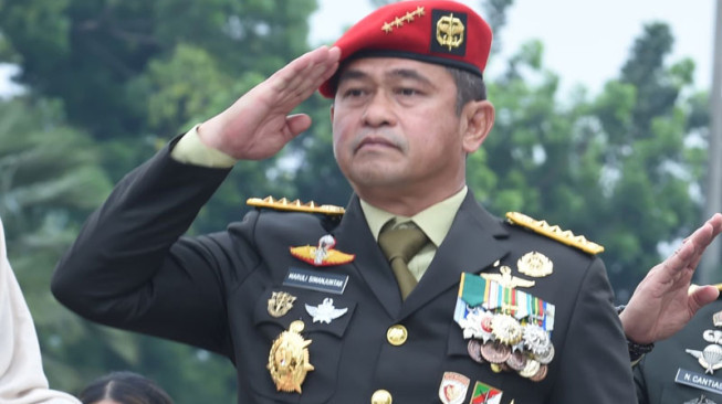 Kepala Staf TNI Angkatan Darat (KSAD) Jenderal TNI Maruli Simanjuntak . Foto : Ist