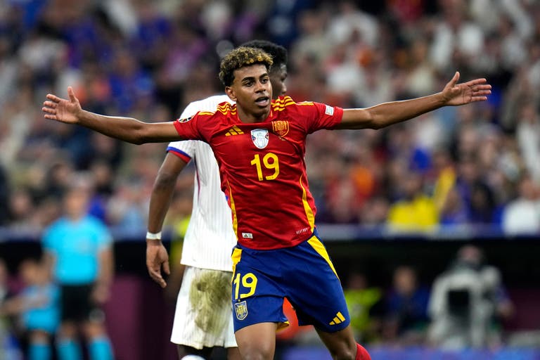 Bintang muda Timnas Spanyol Lamine Yamal. Foto ::Ist