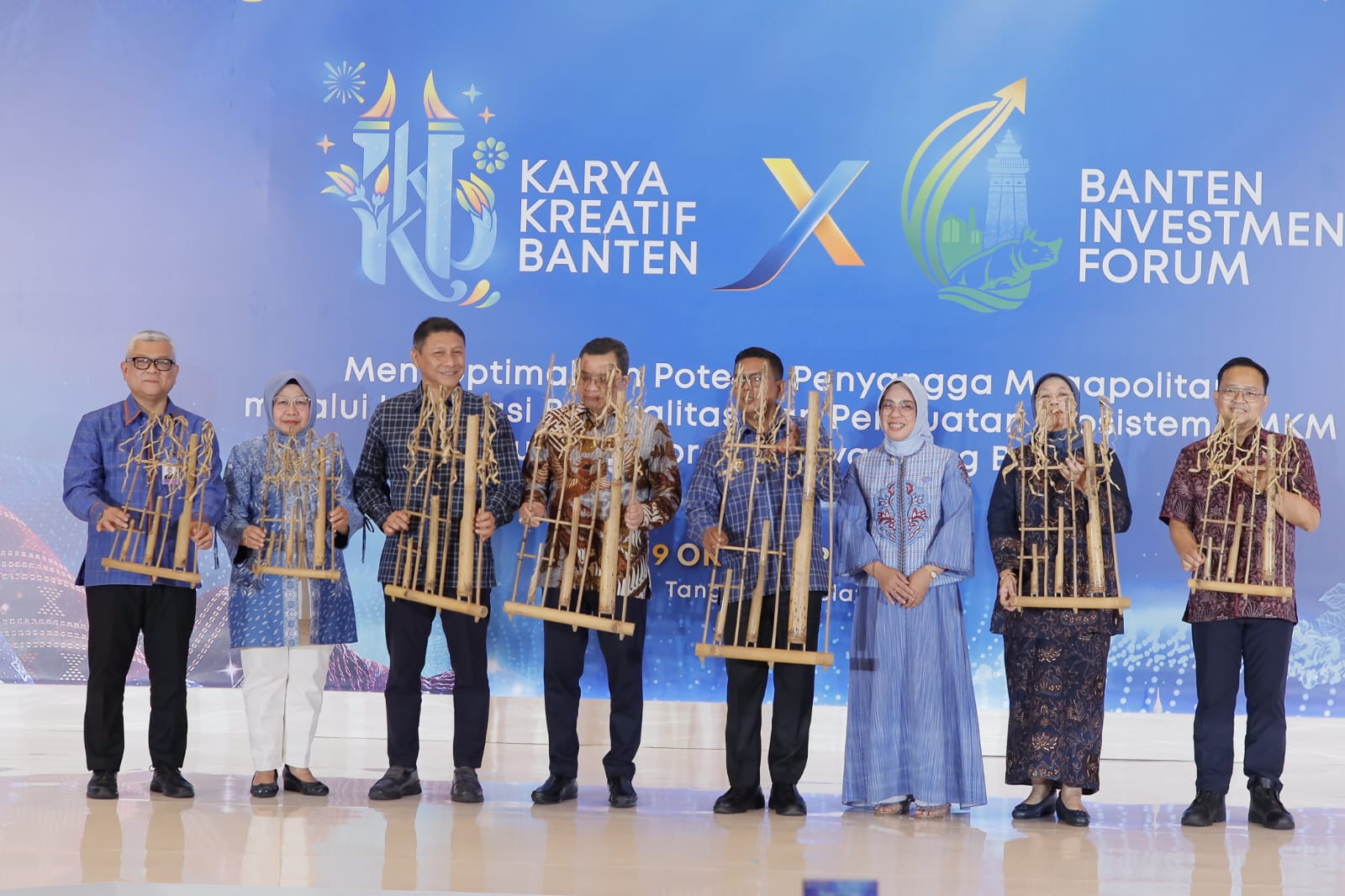 Kantor Perwakilan Bank Indonesia Provinsi Banten bersinergi dengan Pemprov Banten menyelenggarakan Karya Kreatif Banten (KKB) x Banten Investment Forum (BIF) 2026 pada 9–11 Oktober 2026.(Istimewa)