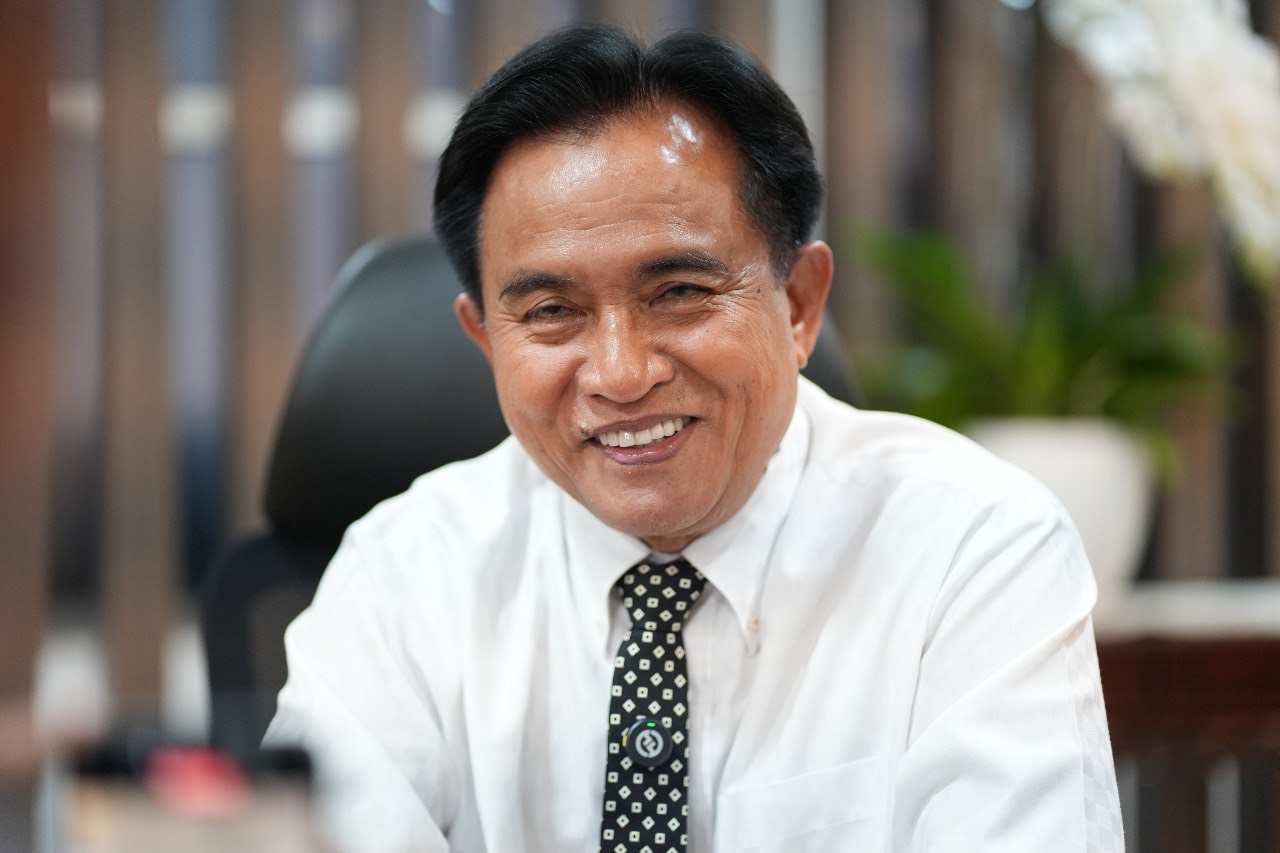 Menteri Koordinator Bidang Hukum, HAM, Imigrasi, dan Pemasyarakatan Yusril Ihza Mahendra. Foto : Ist