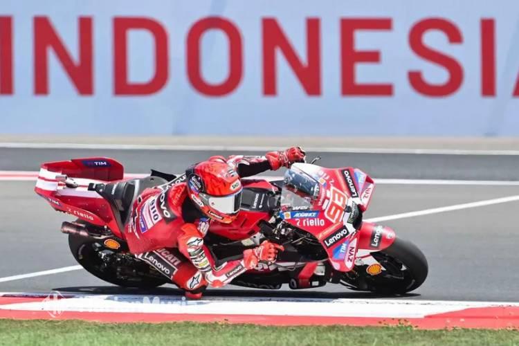 Pembalap Tim Ducati Marc Marquez. Foto :  Ist