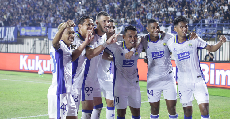 Skuad Persib siap curi 3 point di kandang Port FC. Foto : Ist