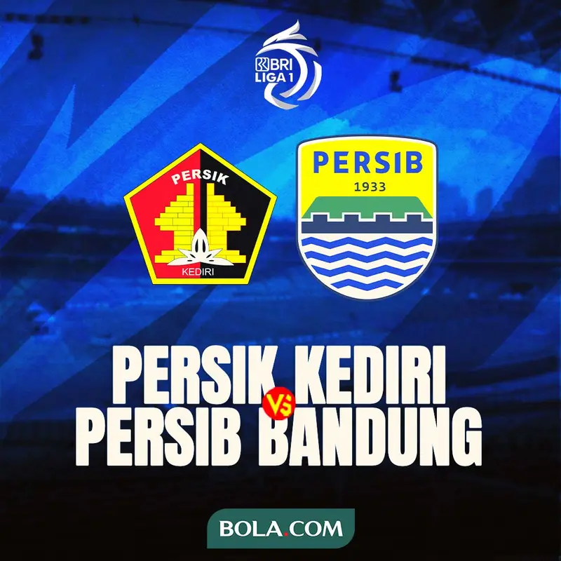 Persib Bandung akan menjamu Persik Kediri pada Minggu (18/10/2026) di Stadion Stadion Si Jalak Harupat. Foto : Ist