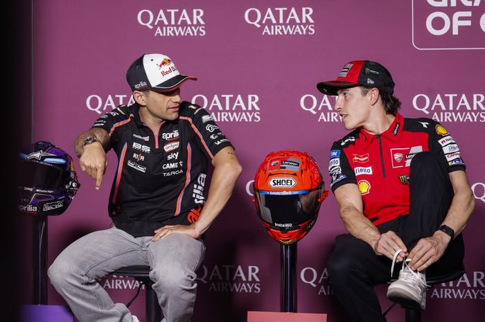 Jorge Martin (kiri) dan Marc Marquez (kanan). Foto : Ist