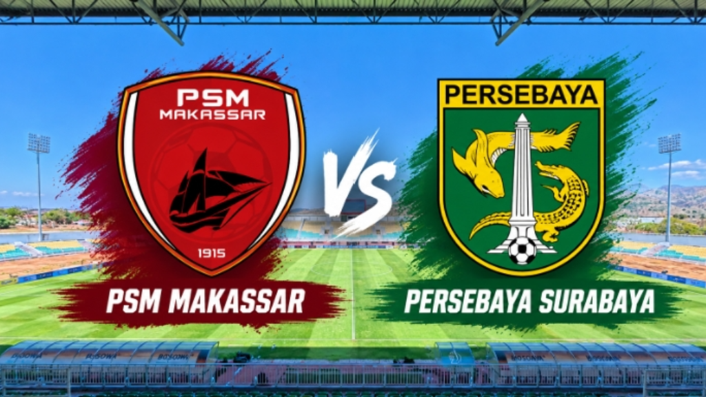 Laga PSM vs Persebaya berhasil dimenanglan PSM Makassar 1-0. Foto : Ist
