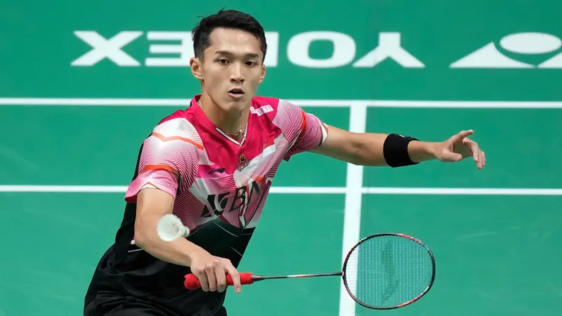 Tunggal putra Indonesia Jonatan Christie. Foto : Ist
