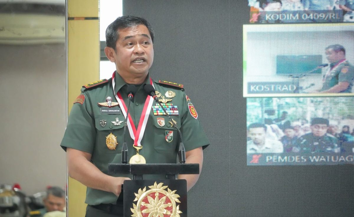 KASAD Jenderal TNI Maruli Simanjuntak. Foto : Ist