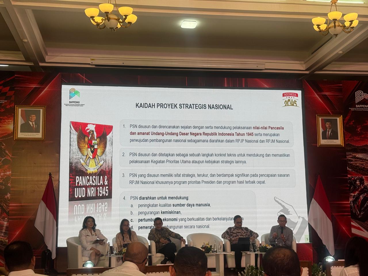 Forum “Sinergi Pemerintah-Badan Usaha untuk Percepatan Pembangunan Nasional” yang diselenggarakan oleh Kementerian PPN/Bappenas bersama Kadin Indonesia di Jakarta, Rabu (30/9/2026).(Istimewa)