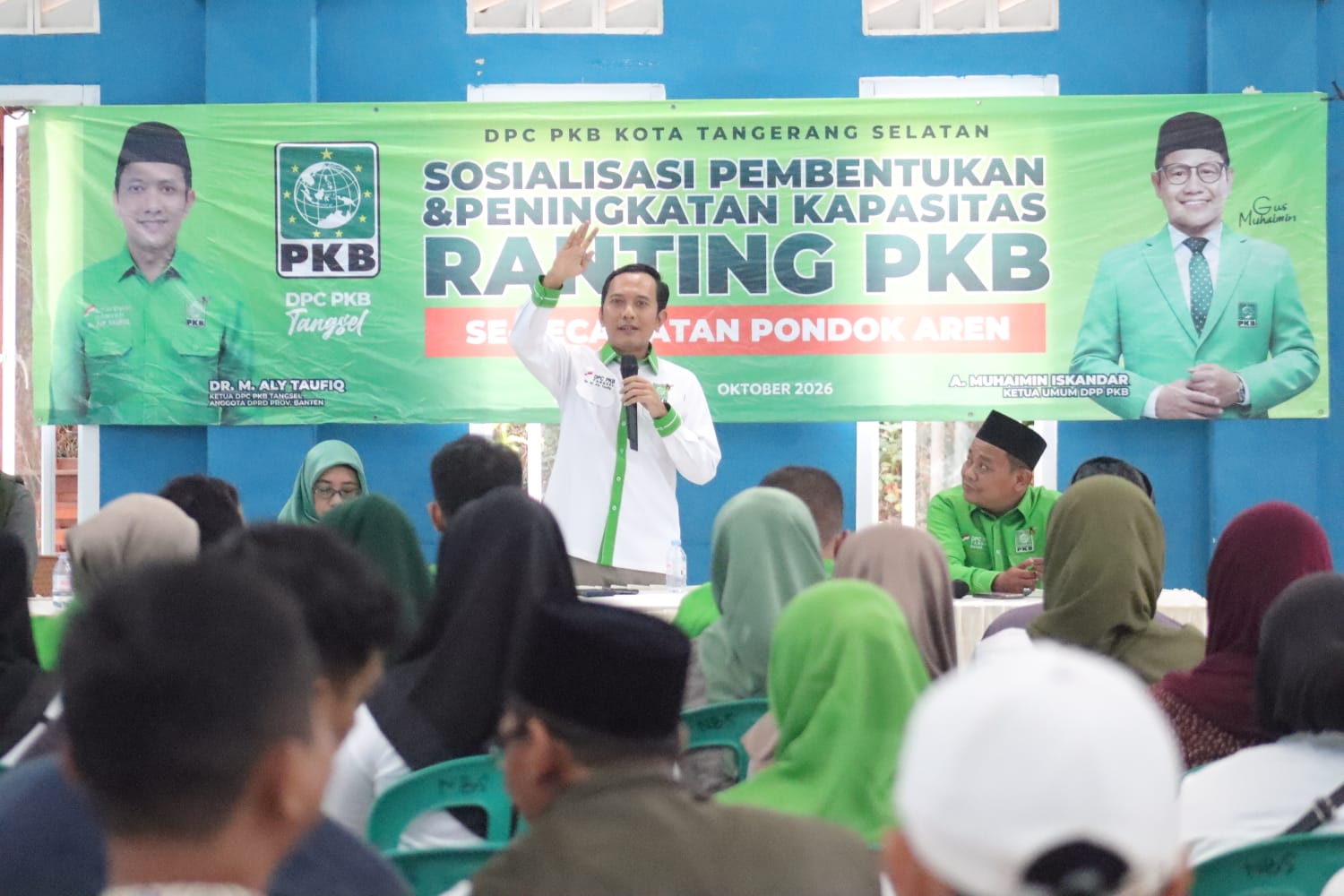 KONSOLIDASI - DPC PKB Kota Tangsel gelar konsolidasi seluruh kader PKB Tangsel untuk persiapan Piled 2029.