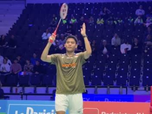 Tunggal putra Indonesia Moh. Zaki Ubaidillah. Foto : Ist