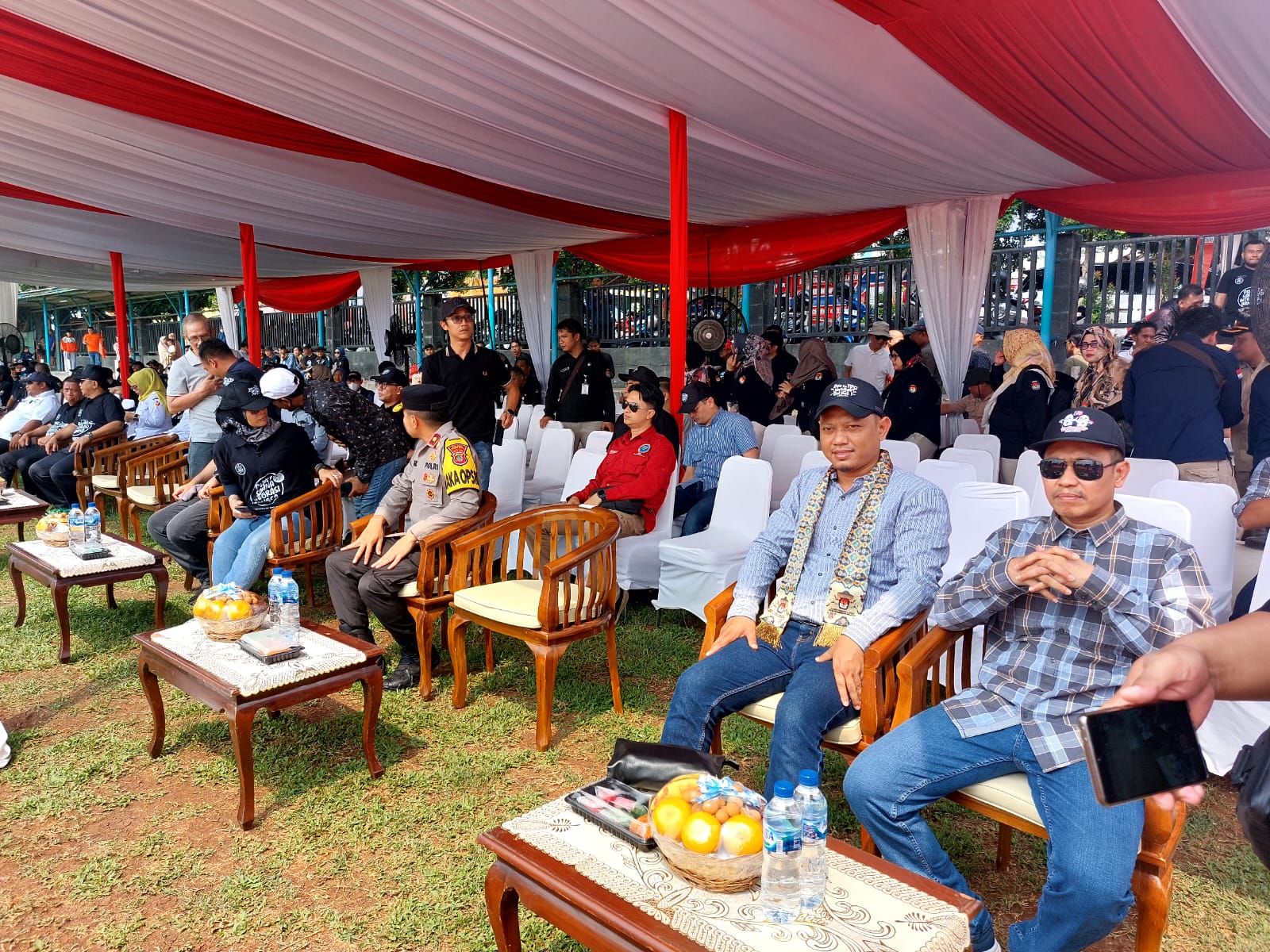 Euforia Perhelatan Kirab Pemilu 2023 di Kota Tangerang Selatan Euforia Perhelatan Kirab Pemilu 2023 di Kota Tangerang Selatan. (tangselpos.id/rmn)