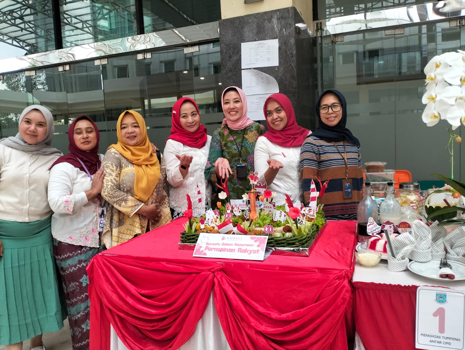 Bapenda Tangsel tampil gemilang, borong juara di berbagai lomba. (tangselpos.id/rmn)