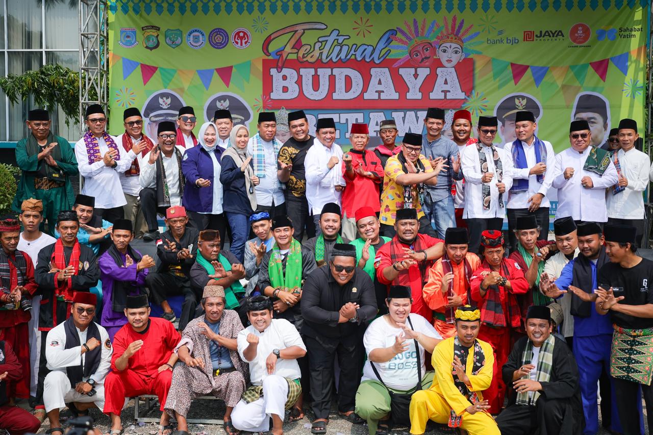 Festival budaya Betawi yang digelar Karang Taruna Kecamatan Pondok Aren, Sabtu (26/7). (Ist)