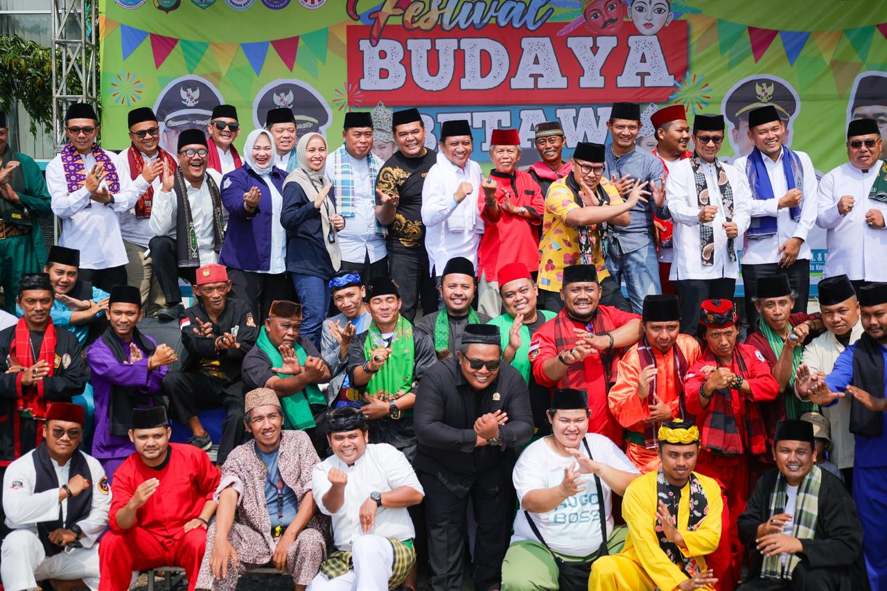 Festival budaya Betawi yang digelar Karang Taruna Kecamatan Pondok Aren, Sabtu (26/7). (Ist)
