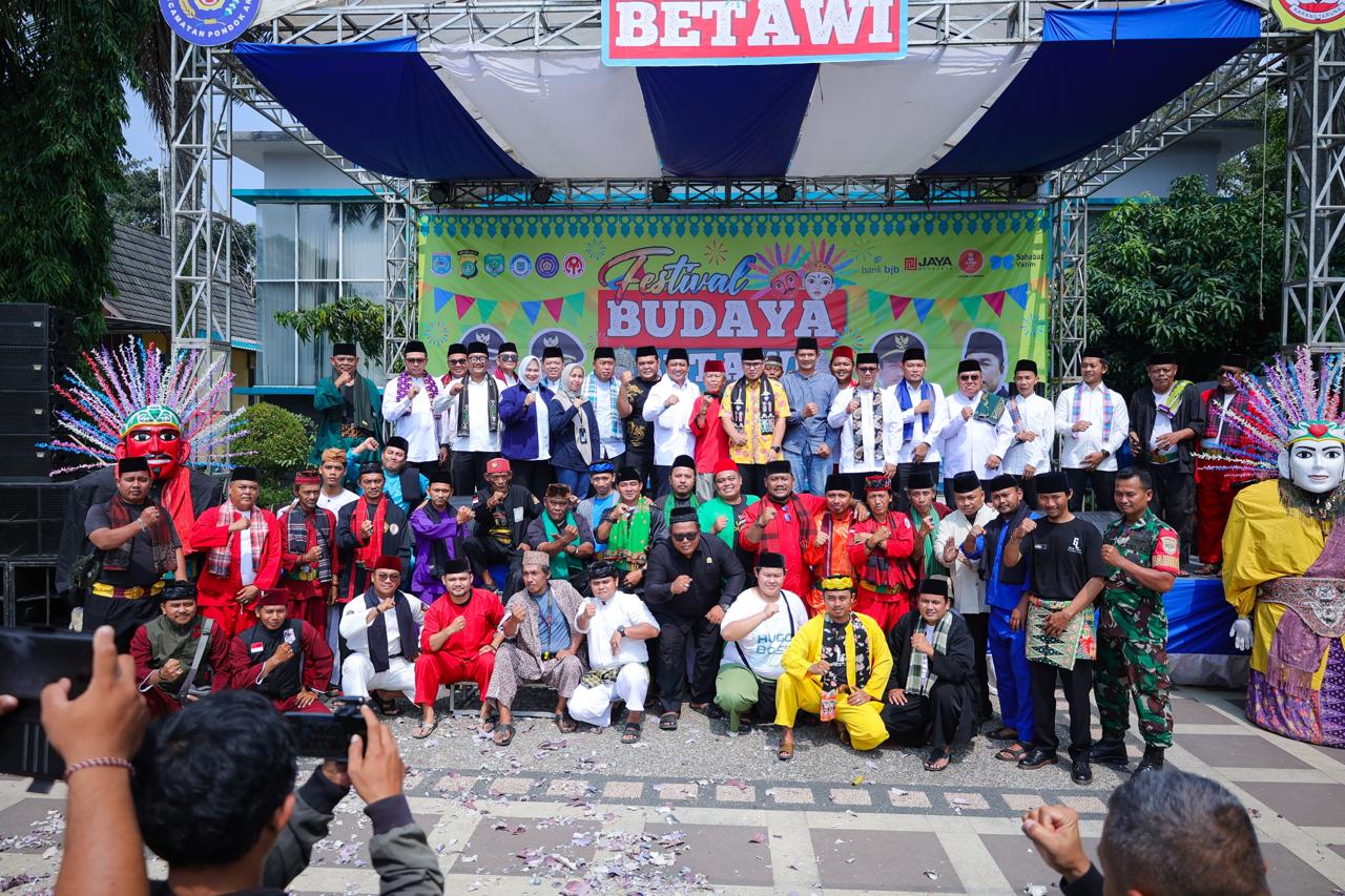 Festival budaya Betawi yang digelar Karang Taruna Kecamatan Pondok Aren, Sabtu (26/7). (Ist)