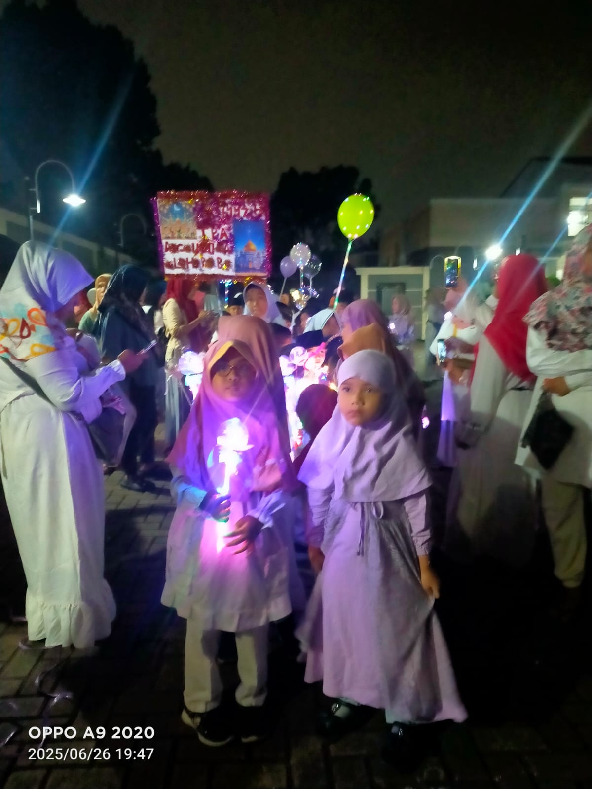 Kemeriahan Tahun Baru Islam 1 Muharam 1447 Hijriah di Ciputat. (tangselpos.id/ay)