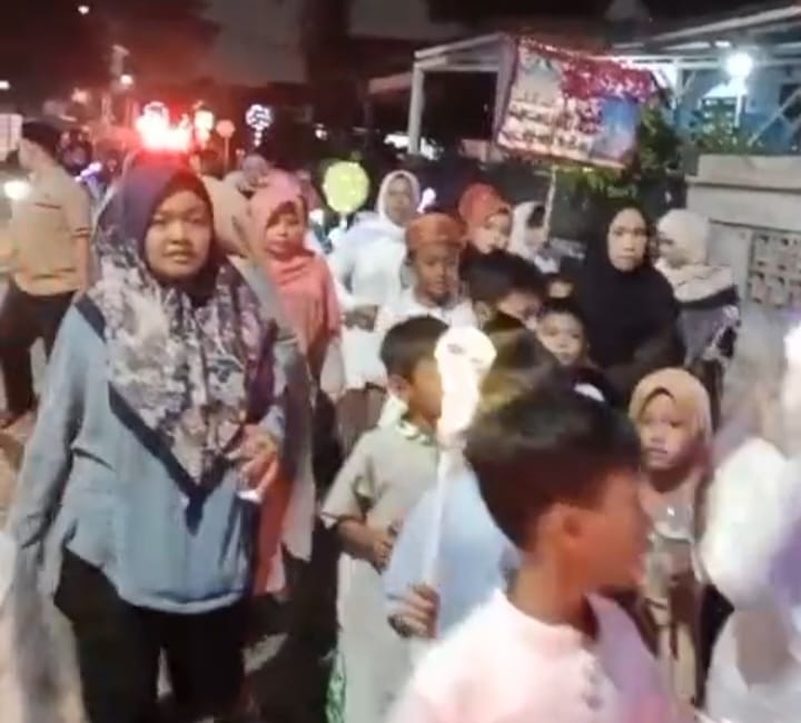 Kemeriahan Tahun Baru Islam 1 Muharam 1447 Hijriah di Ciputat. (tangselpos.id/ay)