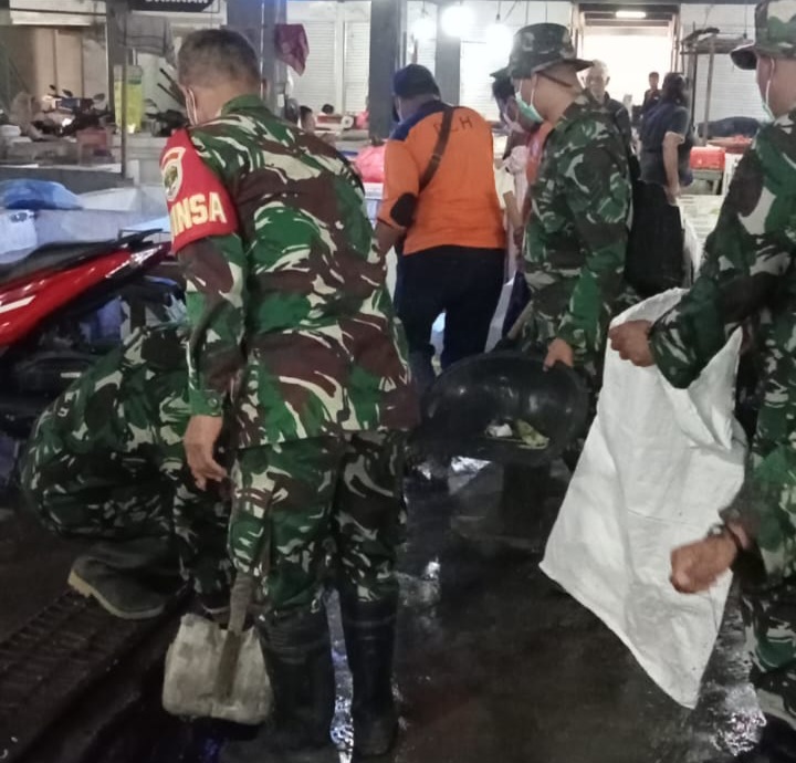 Kodim 0506/Tangerang, Gelar Karya Bakti dan Penanaman Pohon di Wilayah Koramil 05 Ciputat. (tangselpos.id/ist)