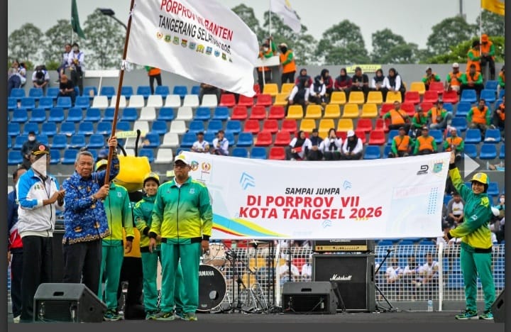 Porprov VI Banten 2022 resmi ditutup oleh Pj Sekda Provinsi Banten. (Ist)