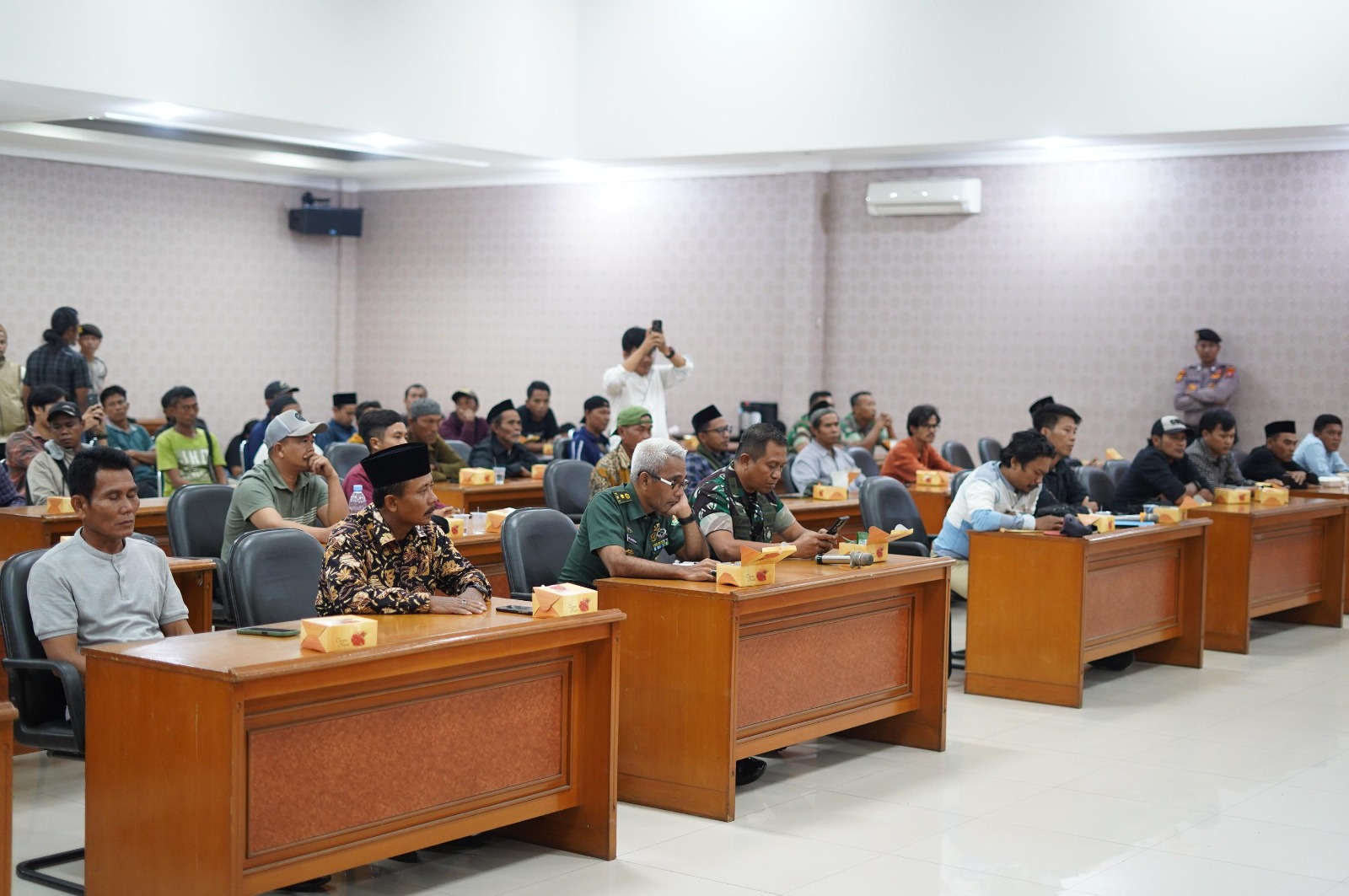 Perjuangan warga Desa Rancapinang, Kecamatan Cimanggu, Kabupaten Pandeglang, atas penyelesaian konflik agraria atas tanah garapan dan tanah hak milik sekitar seluas 364 hektare. (Ist)