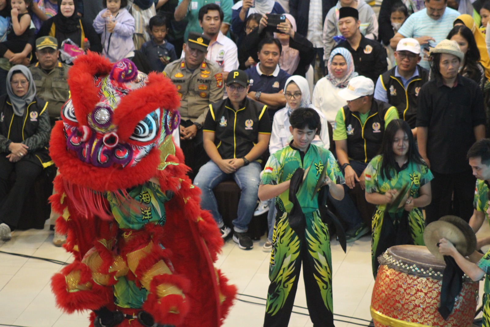 Semarak Pembukaan Pekan Olahraga Kota Tangsel 2023. (tangselpos.id/gema)