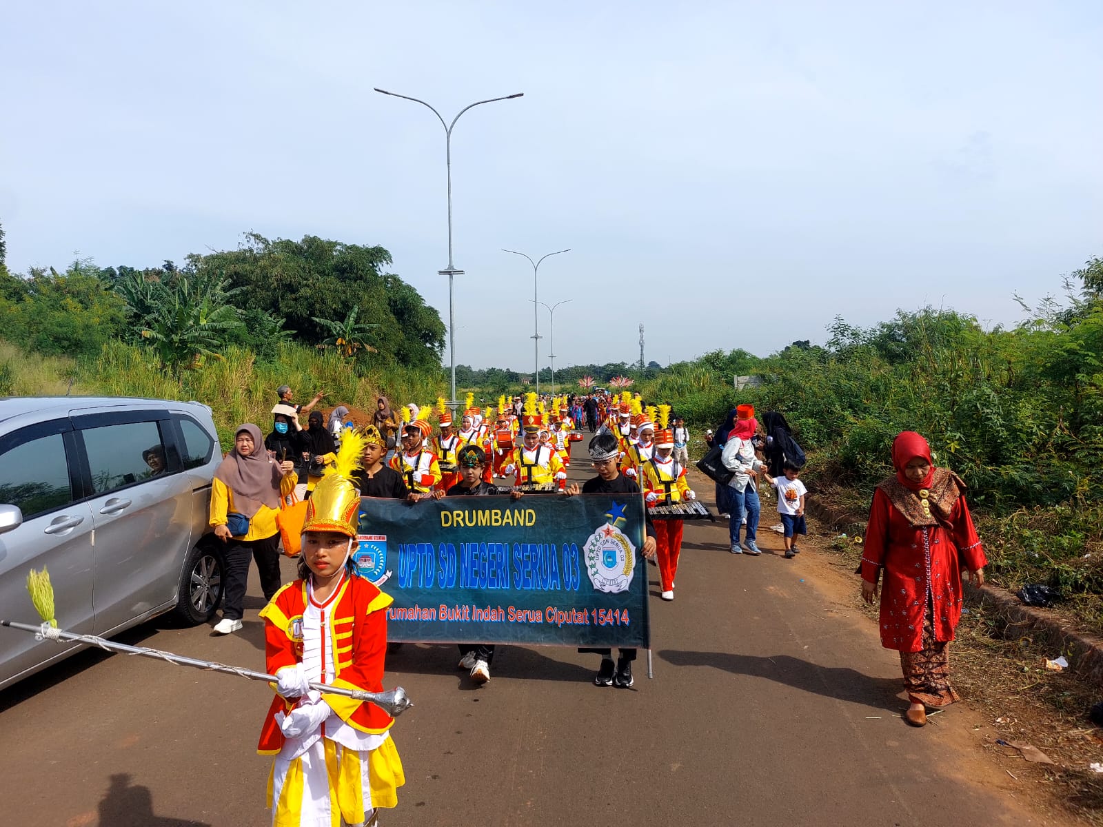 Tangsel Student Carnaval 2025 berlangsung meriah, Sabtu (29/11). (tangselpos.id/rmn)